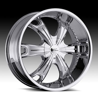 17" milanni 452 stellar 6x5.5 tacoma suburban tahoe chrome wheels rims free lugs