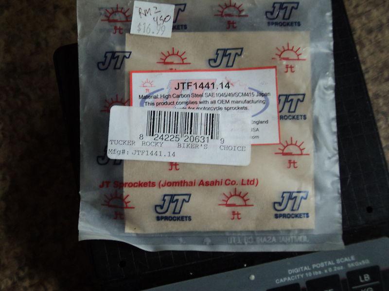 New jt sprockets jtf1441.14sc 14t steel front sprocket