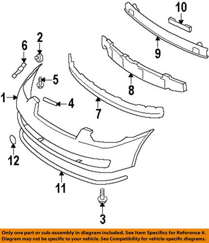 Hyundai oem 865221e000 grille