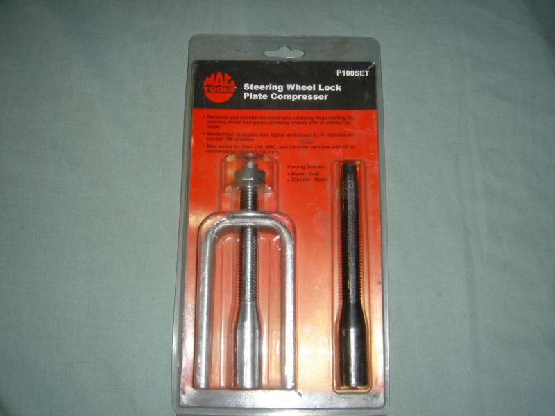 Mac tools  p100set (p100seta)    steering wheel lock plate comprwessor