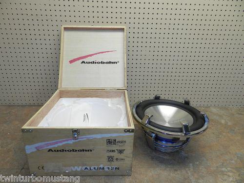 Audiobahn 12" subwoofer sound q sub speaker dual 6 ohms ohm 2000 watts watt nice