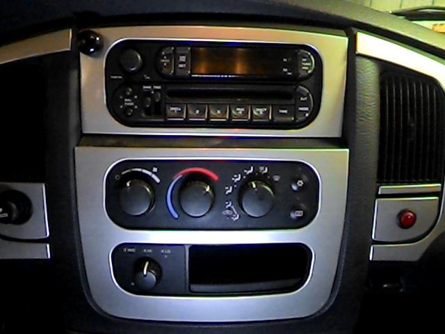 2003 dodge 1500 pickup radio trim dash bezel 2585193