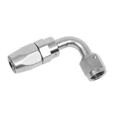 Summit 220687n hose end 90 deg -6 an hose to female -6 an nickel plated ea