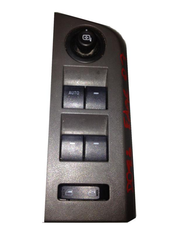 Oem 06-09 07 08 ford edge master window switch 2006 2007 2008 2009 with bezel