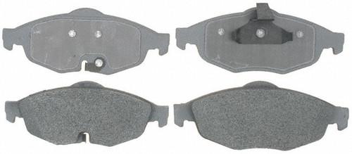 Acdelco advantage 14d869m brake pad or shoe, front-semi metallic brake pad