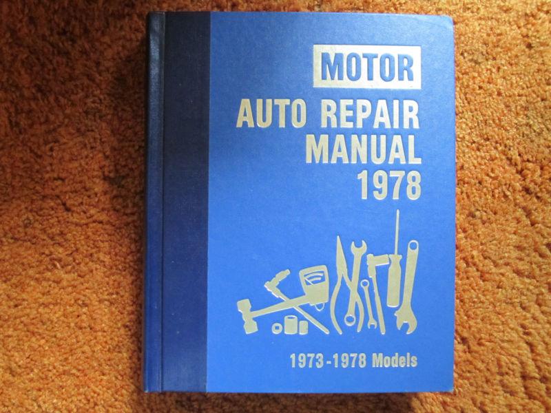 1973-1978 motor repair manual 