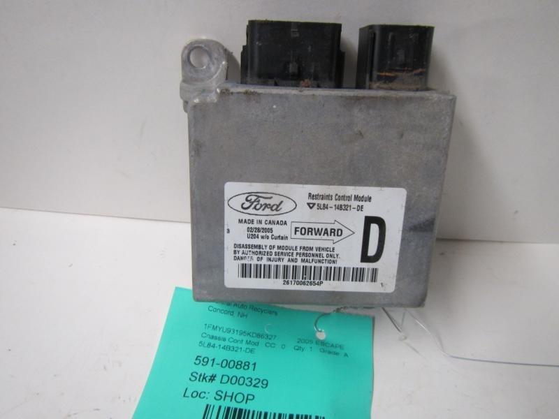 05 ford escape chassis ecm 121480