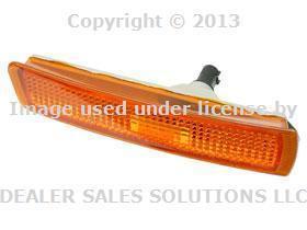 Genuine bmw e36.7 z3 mcope side marker light (r fr) bumper oem front right rh 