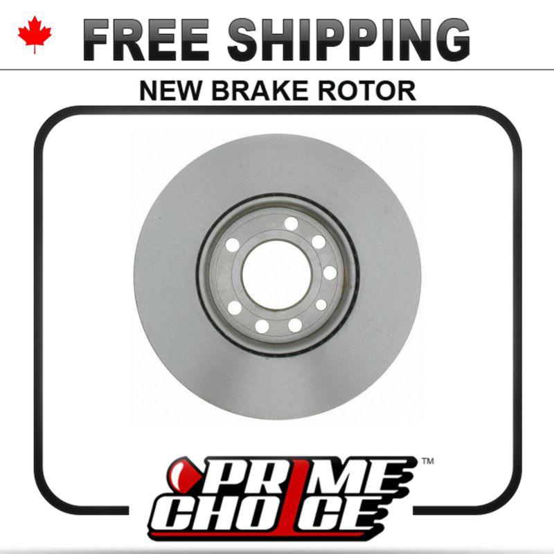 1 premium new disc brake rotor for front fits left driver / right passenger side