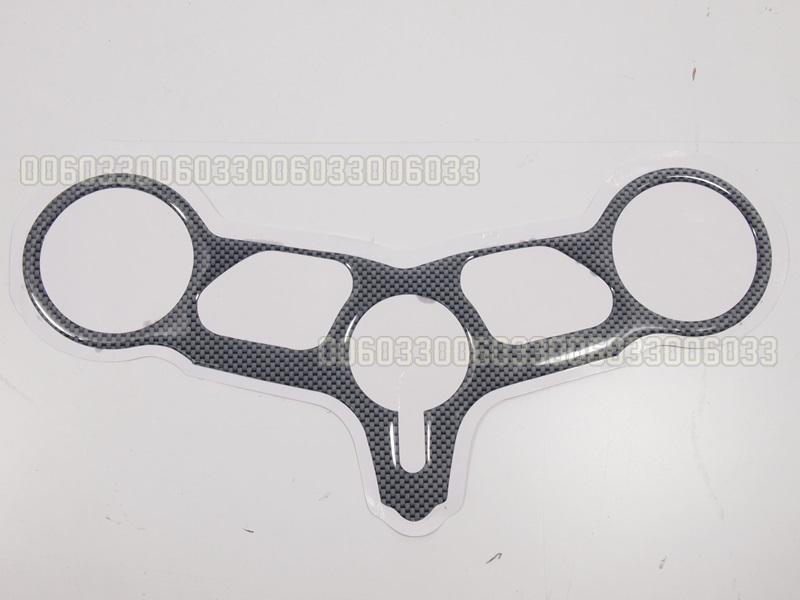 Yoke protector carbon fiber look fits ducati 749 749r 749s 999 999r 999s yp-d01