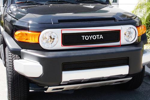 T-rex 07-13 toyota fj cruiser billet grille upper class polished mesh grill