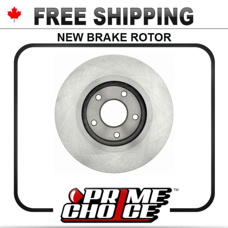 1 premium new disc brake rotor for front fits left driver / right passenger side