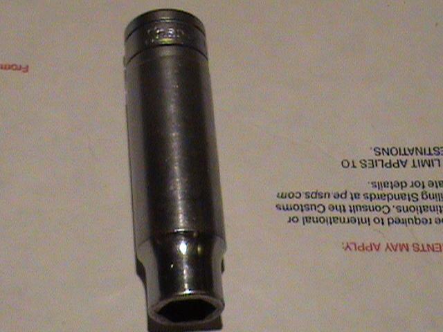 Snap-on tools 1/2" deepwell socket ts-161 1/2" drive 6 point   (very nice)