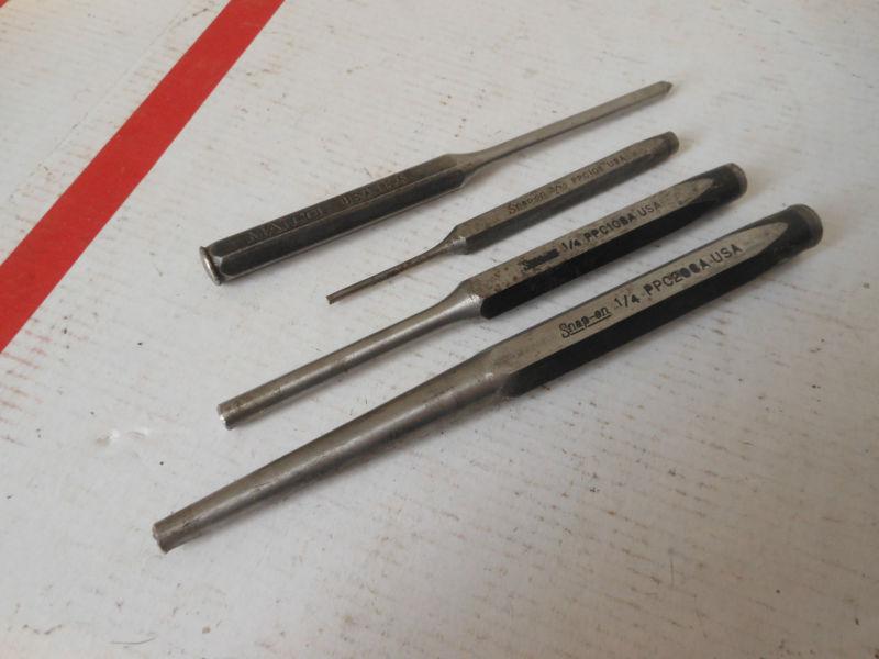 Snap on 3 piece punch lot plus matco piece- good shape!!!