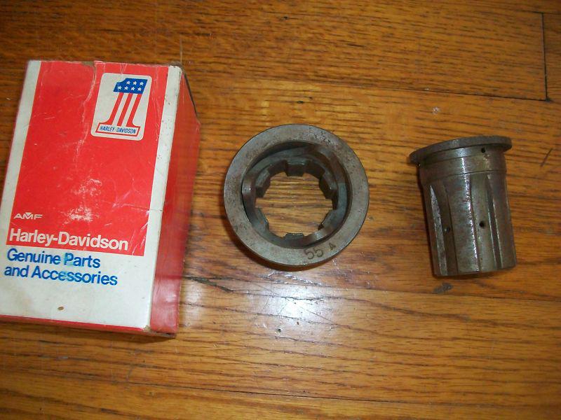 Harley davidson nos sliding cam + shaft extention fl 55-69 40292-55a