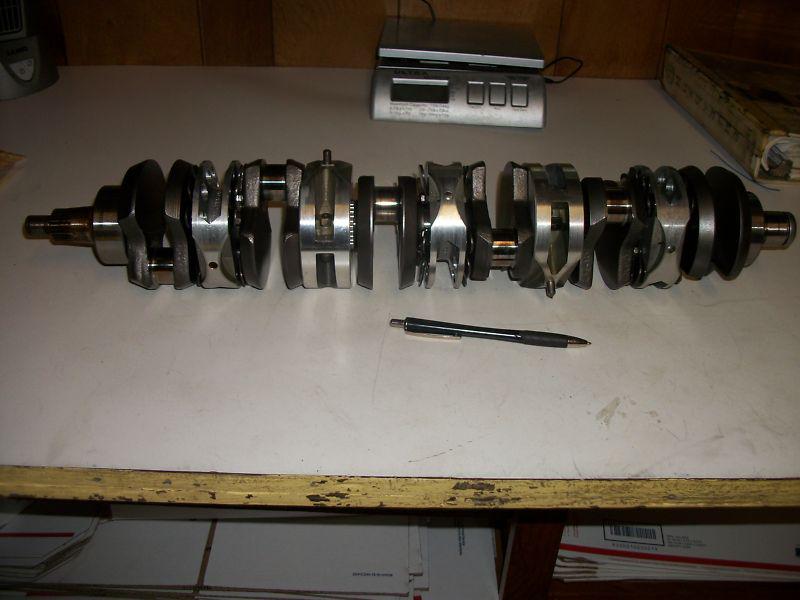 Crankshaft assy mercury 90hp outboard  mod 1090715 sn a 707942 