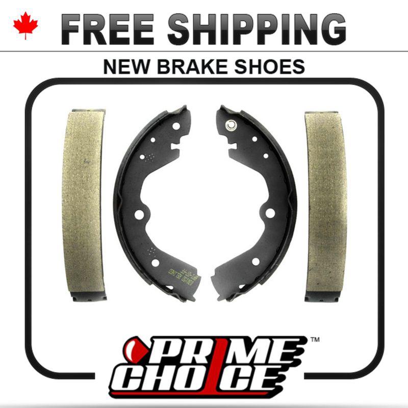 Prime choice new premium brake shoe set 4 shoes rear pair