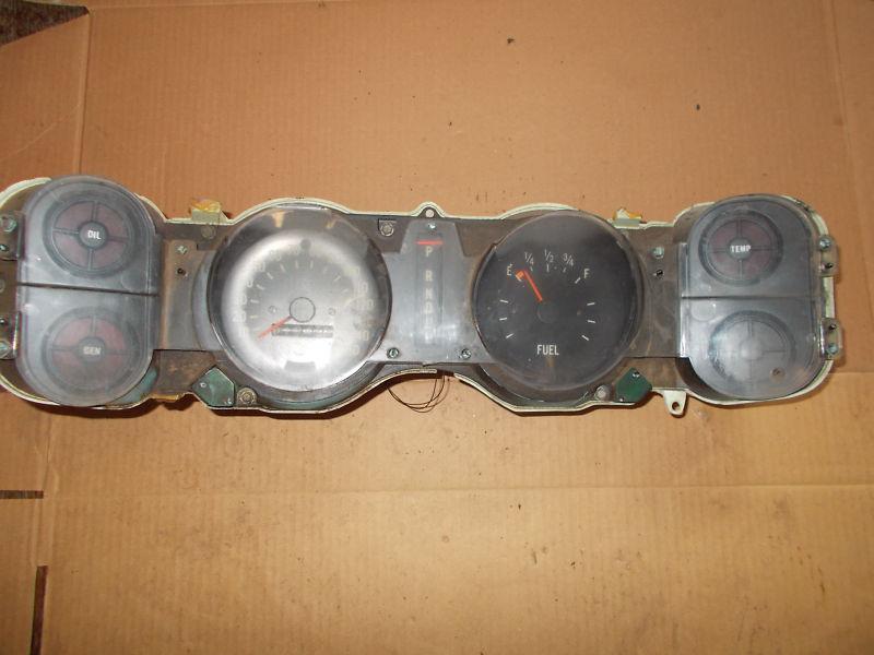 1970-81 chevrolet camaro z28 ss instrument cluster gauge speedometer 150 mph 19k