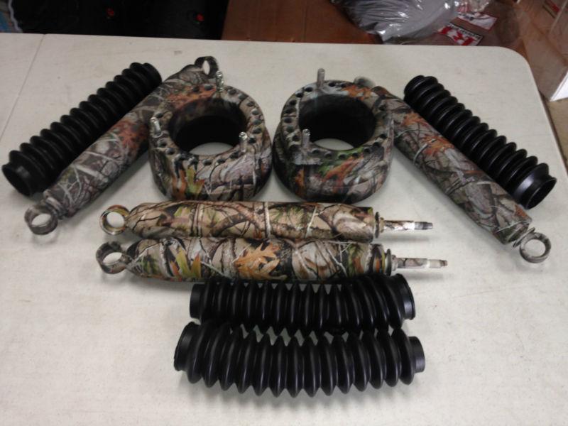 Dodge ram 1500 4wd 1994-01 camo  2" front leveling kit w/shocks kc09119 camo