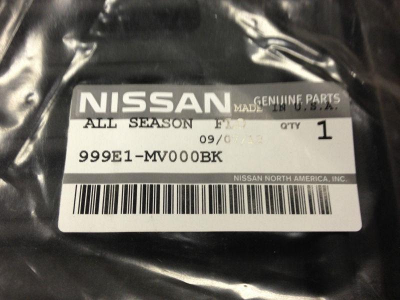 2009 to 2013 nissan maxima rubber floor mats - genuine factory oem accessories