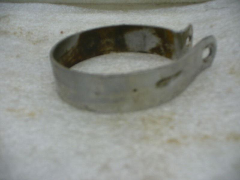 Harley antique 50's muffler clamp.