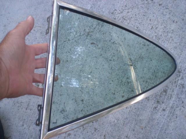 Porsche 911 / 912 pop out vent window green left side aluminum frame