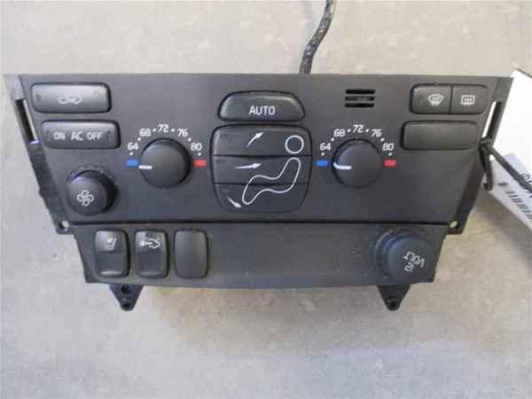 01-09 volvo s60 heater a/c climate control w/12v oem