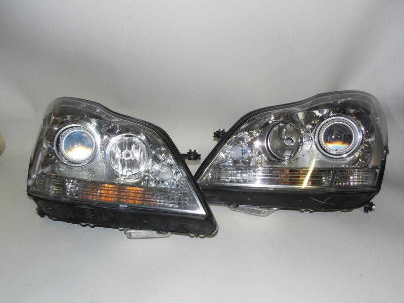 2010 2011 mercedes gl350 gl550 european oem left & right xenon headlight nice!