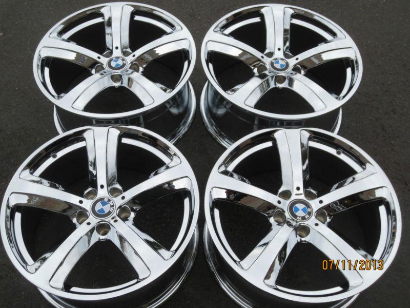 19" bmw 650i chrome wheels tires bmw 528i 535 540 545 550 645 650 745 750i 18 20