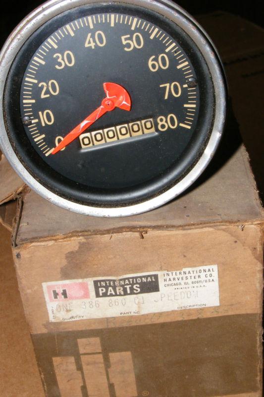 I-h truck speedometer