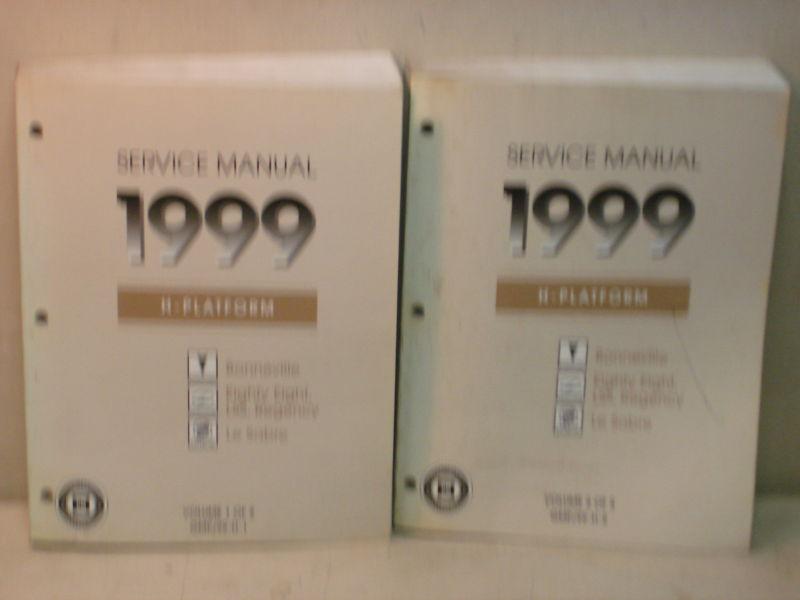 1999 olds bonneville/88 lss/regency/lesabre dealer service manuals