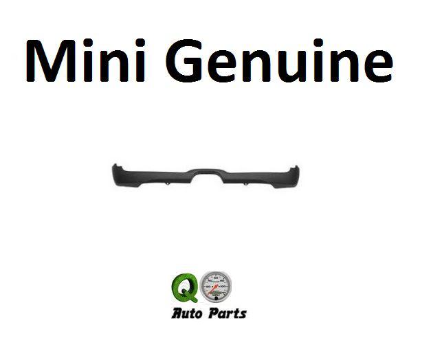 Mini cooper jcw brand new genuine bumper cover spoiler rear 51 12 7 260 582 