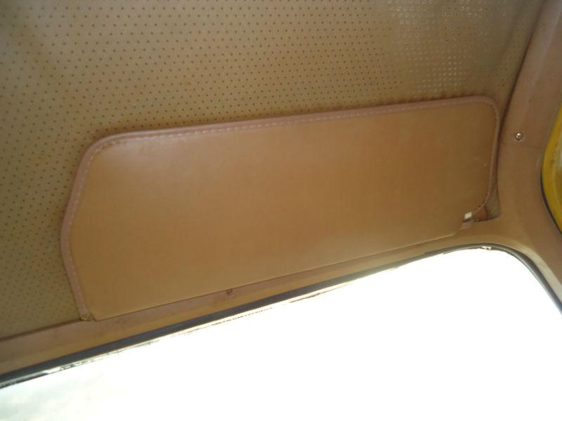 Passenger side sun visor tan 74 chevy cheyenne 20 camper special pick up oem