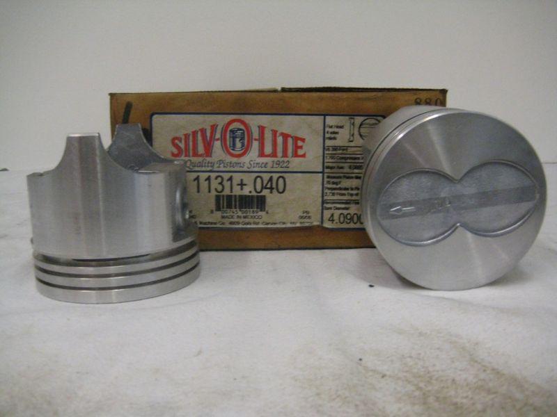 Ford 360/5.8 silvolite pistons (cast) .040 os