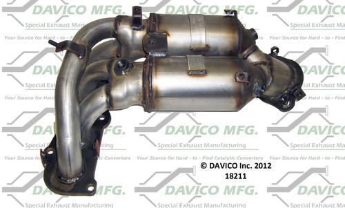 Davico 18211 exhaust system parts-exact-fit catalytic converter - manifold