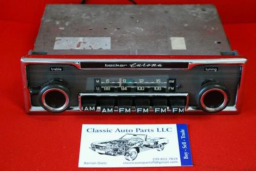 Becker europa 466 am/fm stereo for mercedes