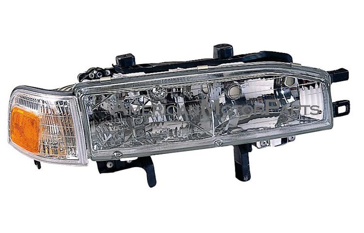 Passenger side replacement headlight w/ corner lamp 90-91 honda accord 2dr & 4dr