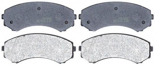 Raybestos sgd550m brake pad or shoe, front-service grade brake pad