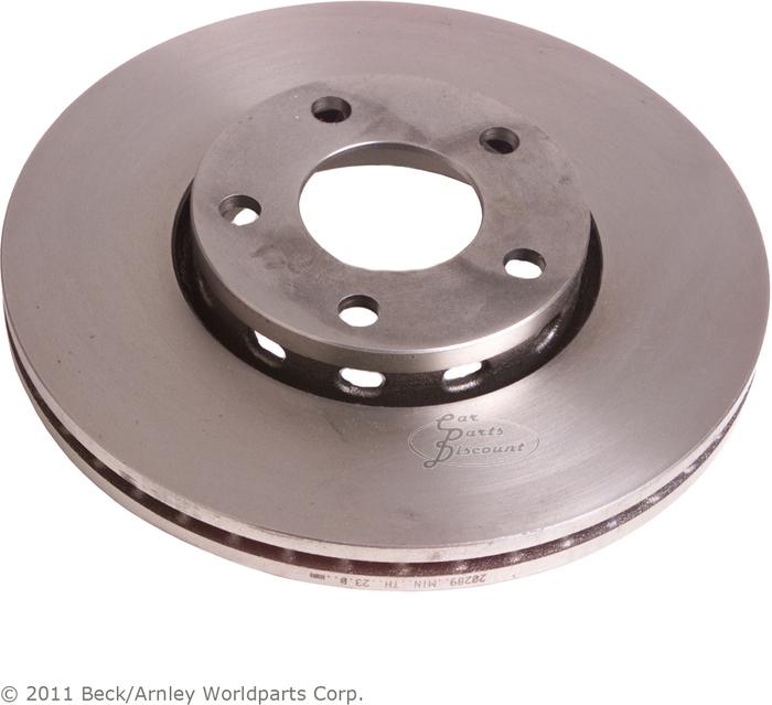 Beck arnley disc brake rotor