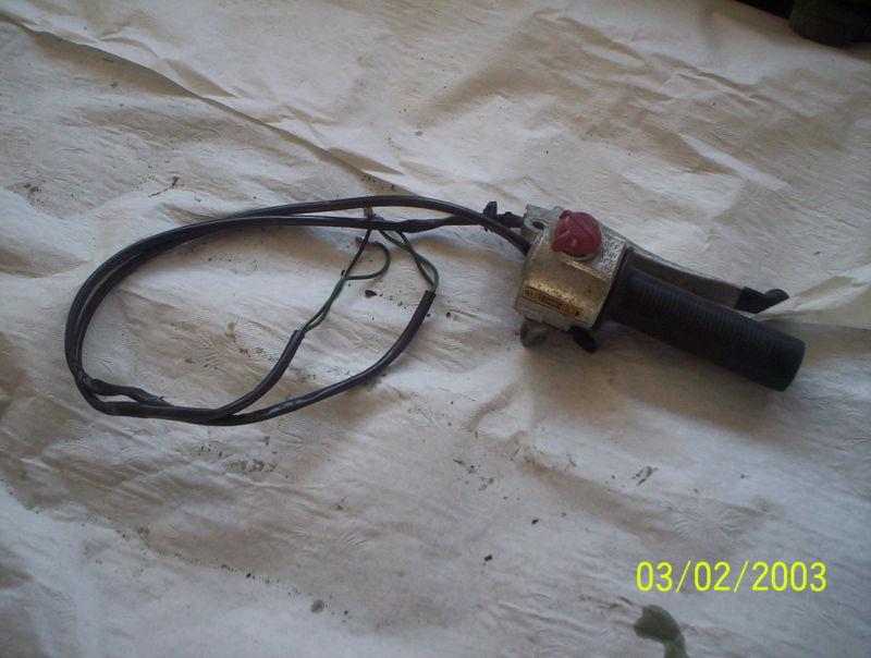 78 honda nc 50 express nc50 right side switch throttle assembly 