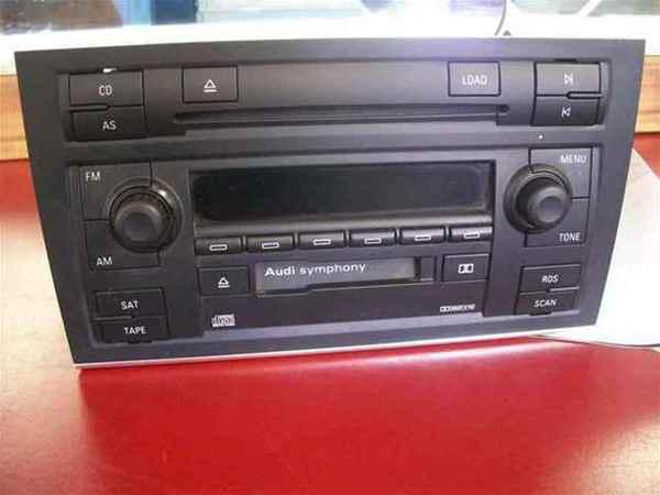 Audi a4 s4 cassette cd player symphony radio oem lkq