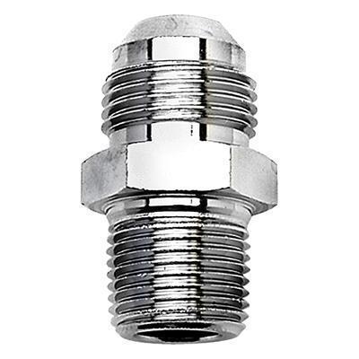 Russell performance endura #6 flare x 1/4" npt straight adapter