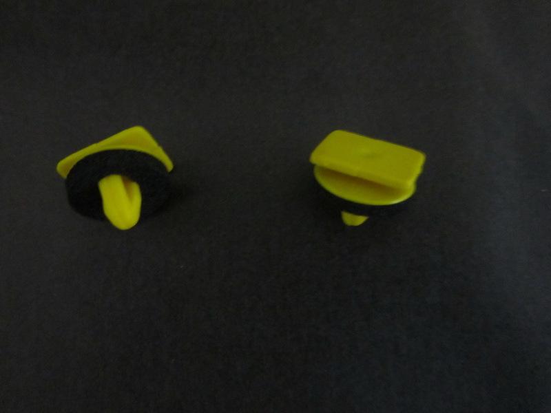 Hyundai elantra body side moulding clip with sealer,yellow 87703-h1000  (10 pcs)