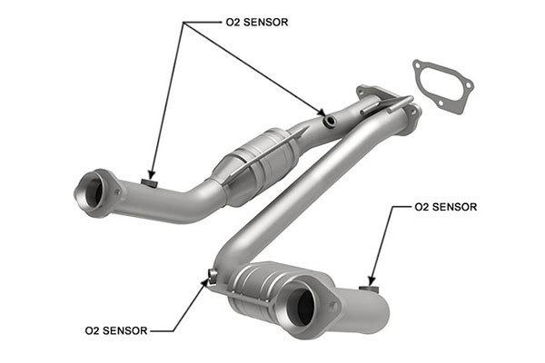 Magnaflow catalytic converters - 50 state california legal - 458023