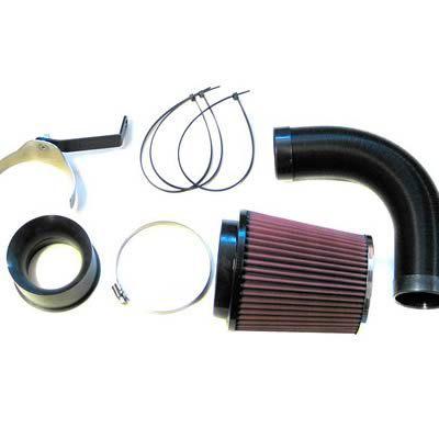 K&n air intake black tube red filter opel/vauxhall vectra c/vectra mk2 1.9l