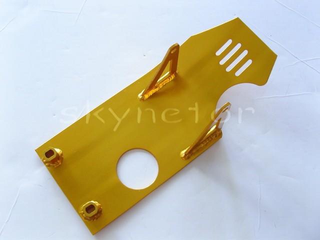 Gold skidplate pit bike xr50 crf50 xr 50 crf 110 125