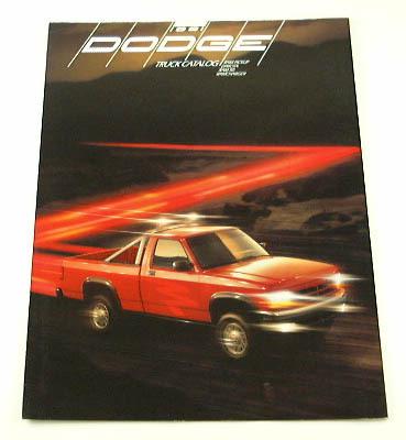 1991 91 dodge truck brochure ram pickup 50 ramcharger