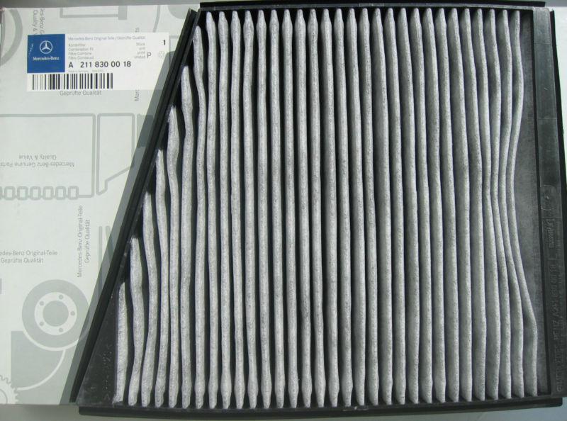 Genuine oem mercedes cabin filter w211 e-class w219 cls-class