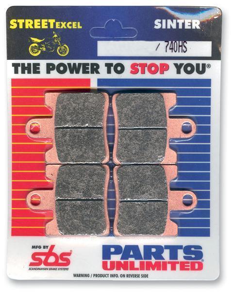 Sbs hs sintered brake pads  782hs