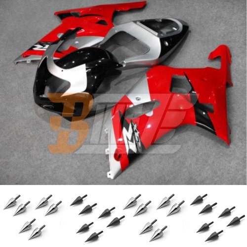 Free bolt kit! injection fairing kit for suzuki gsxr 600 750 2001 2002 2003 aq